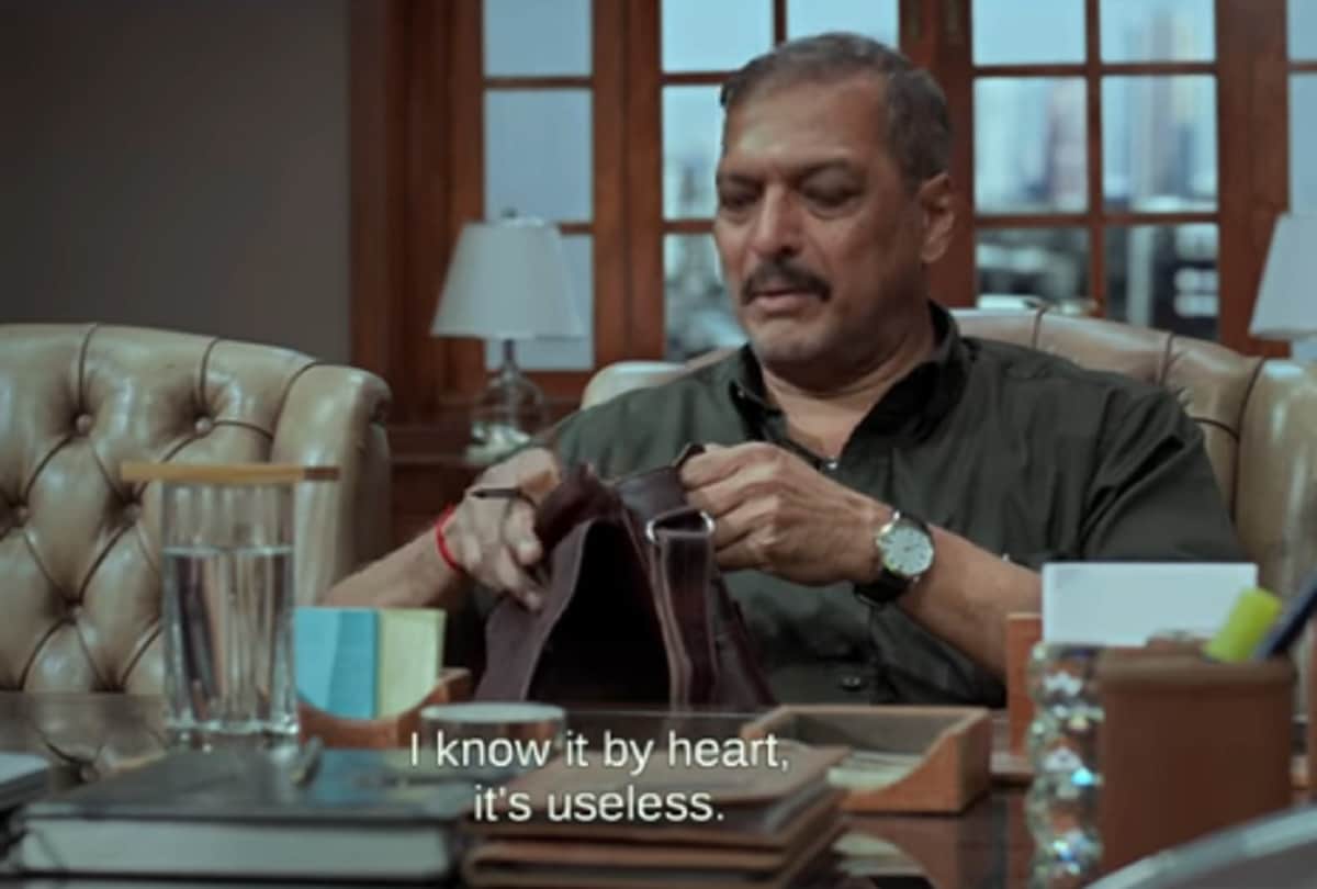 Marathi film Aapla Manus teaser is out Nana Patekar impress you in cop look 