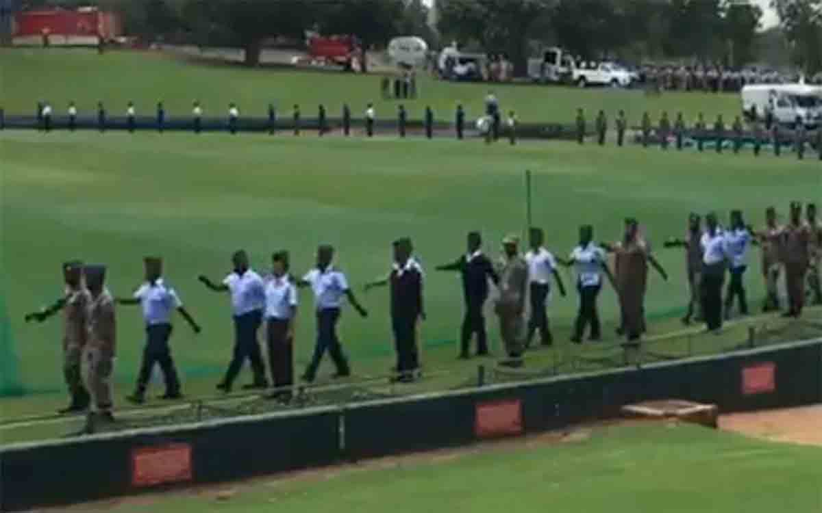 team india and south africa will receive 21 gun salute before second test