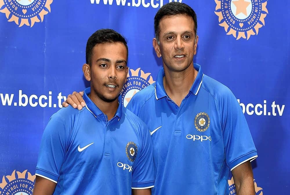 prithvi shaw quashed the reports of comparing with sachin tendulkar