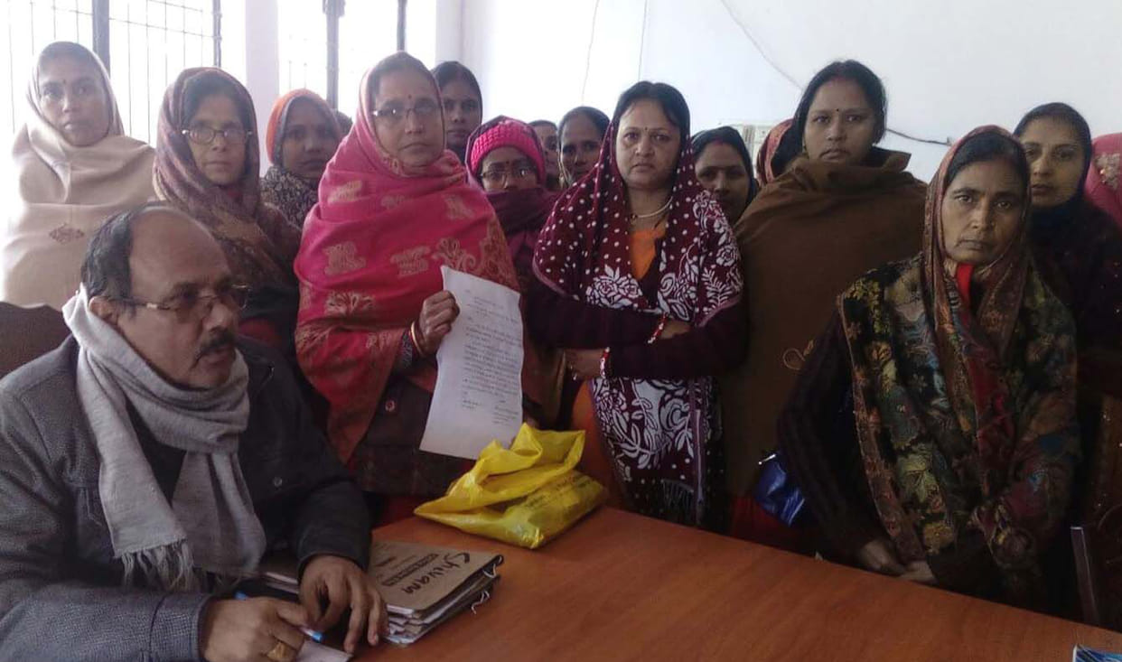 आंगनबाड़ी वर्करों का बीएलओ ड्यूटी से इंकार