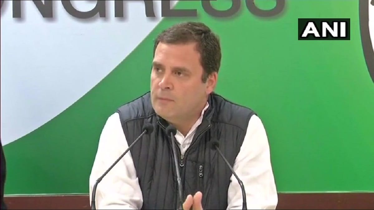 congress president Rahul Gandhi slams bjp for India's migrant workers passport issue 