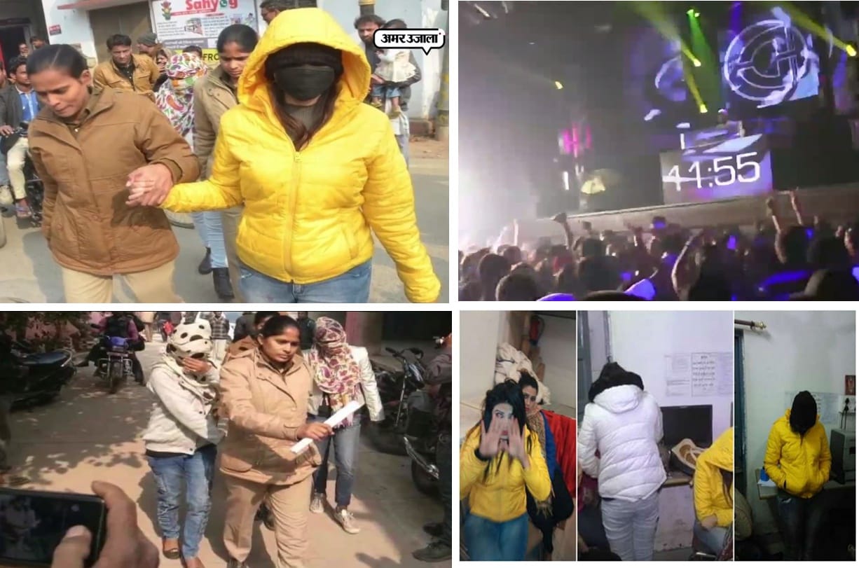 33 Boys and Girls arrested after raid in Varanasi Rave Party