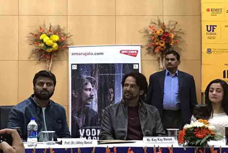 Vodka Diaries starcast at amity school of engineering and technology interact with students