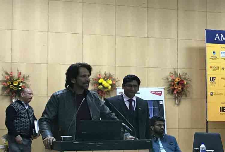 Vodka Diaries starcast at amity school of engineering and technology interact with students