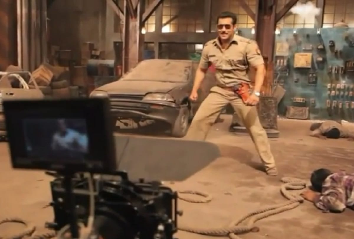 Dabangg 3 actor Salman Khan this pole dance will surely give tough competition to Jacqueline 