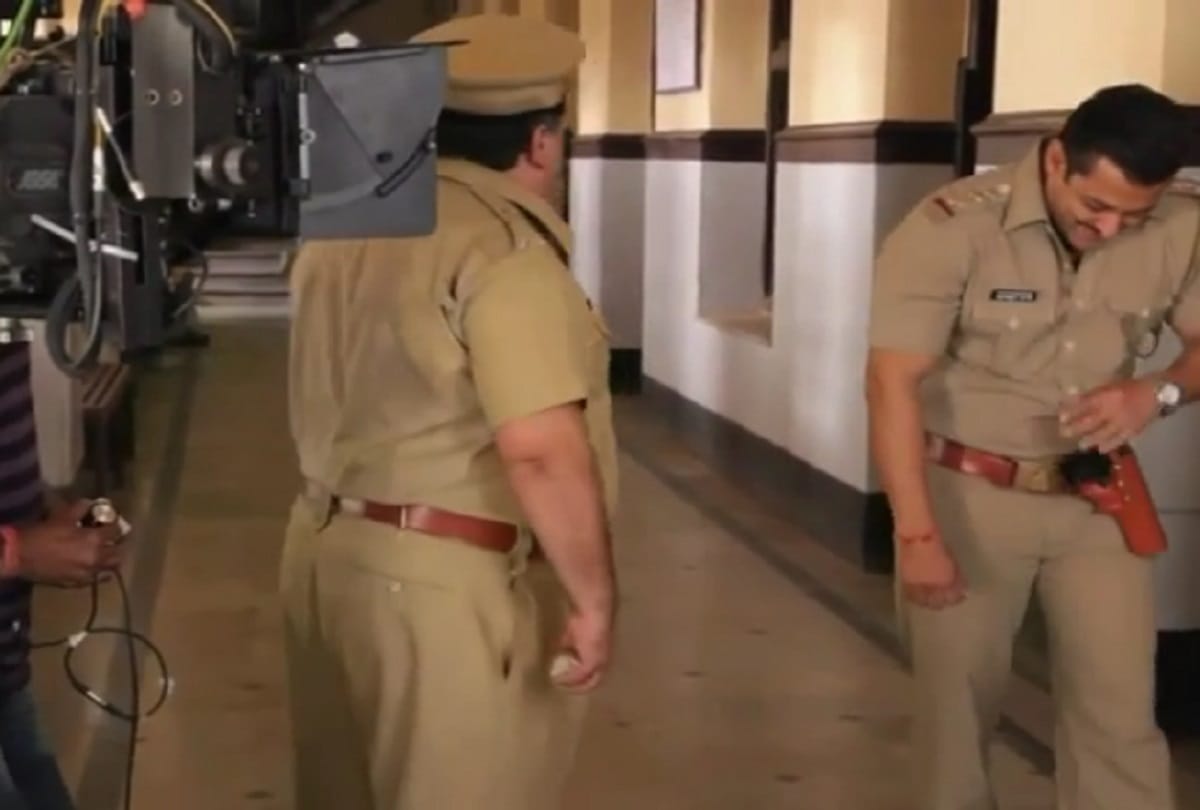 Dabangg 3 actor Salman Khan this pole dance will surely give tough competition to Jacqueline 