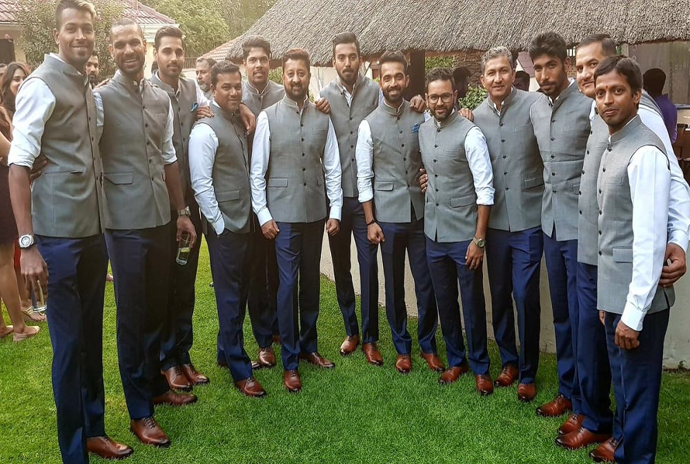 INDvSA: Virat Kohli and Team Visit India House in Johannesburg