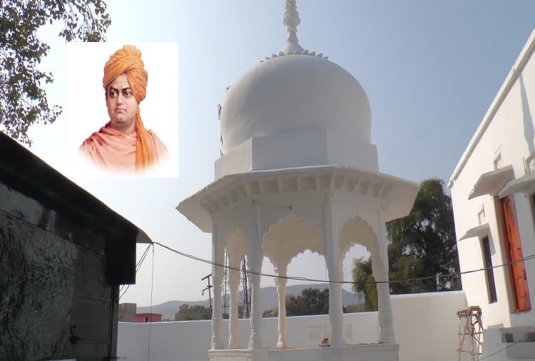 Swami Vivekananda came to alwar before go to Chicago