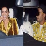 Deepika Padukone, Ranveer Singh arrive at SRKs party for BFF Kaajal Anand