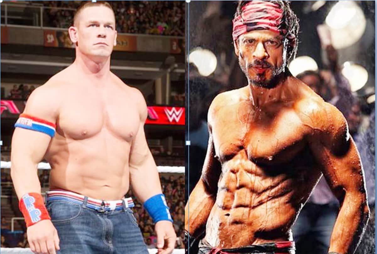 wwe superstar John Cena share a photo of shah rukh khan and this is not the first time