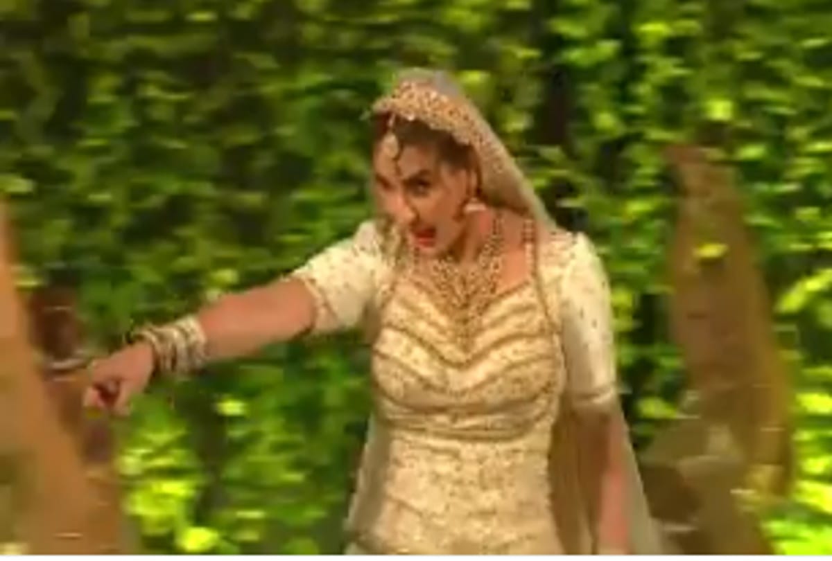 bigg boss 11 contestant shilpa shinde and vikas gupta perform naagin dance