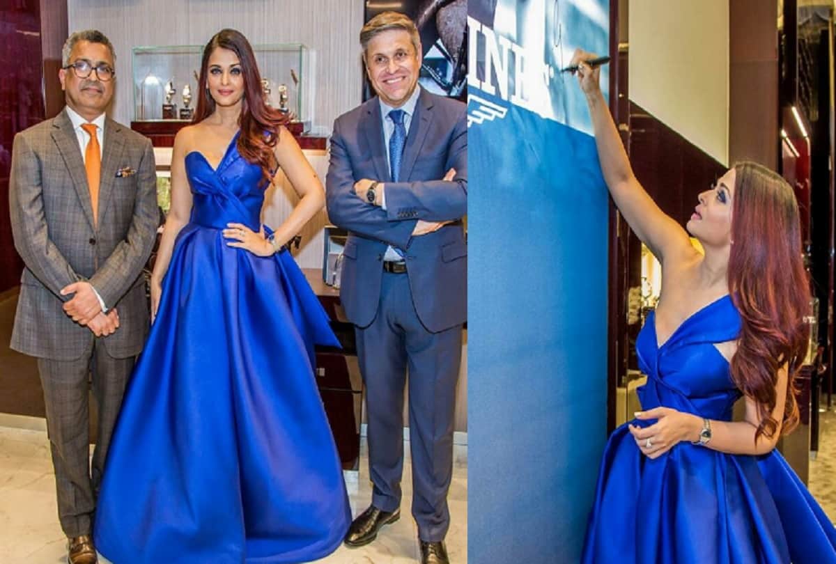 Aishwarya Rai Bachchan impresses everyone with royal blue gown in Dubai store launch 