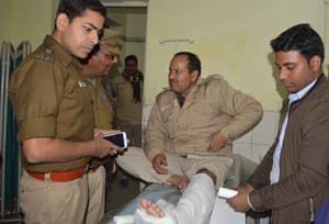 Violence, arson and stone raid in Karma