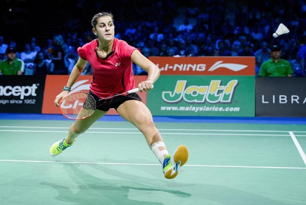 Carolina Marin withdraws from Tokyo Olympics due to knee injury