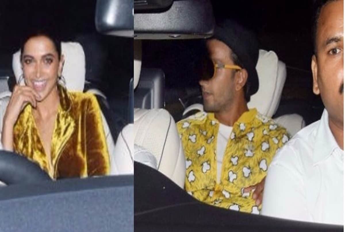 Deepika Padukone, Ranveer Singh arrive at SRKs party for BFF Kaajal Anand