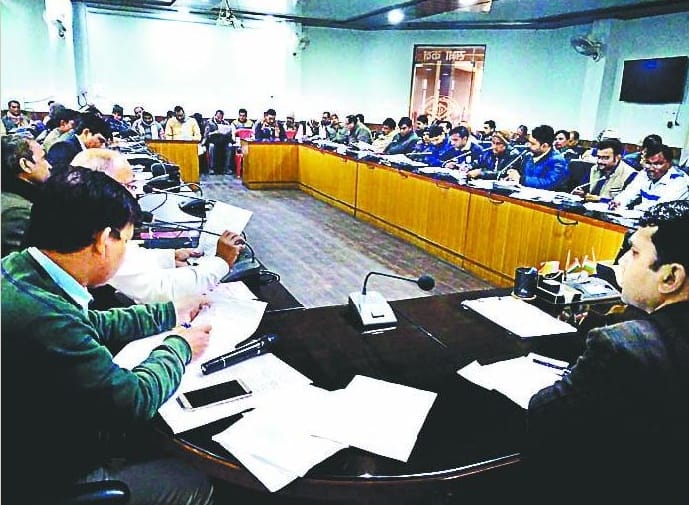 election on 29 jaurary in 74 committees in district
