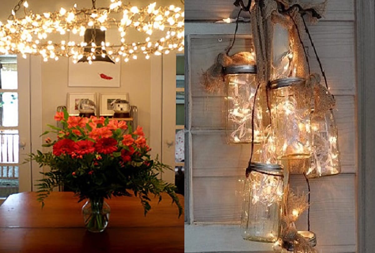 Bedroom Decor Ideas Using Fairy Lights