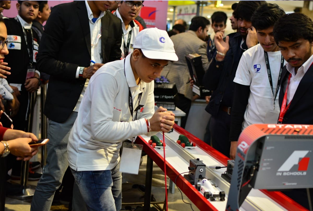 students showed interest in f1 in schools india 