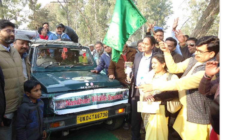 Jungle safari starts from Tanakpur in Nandaur Wildlife Sanctuary