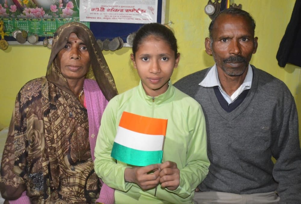 mathura groundsman daughter are now racer