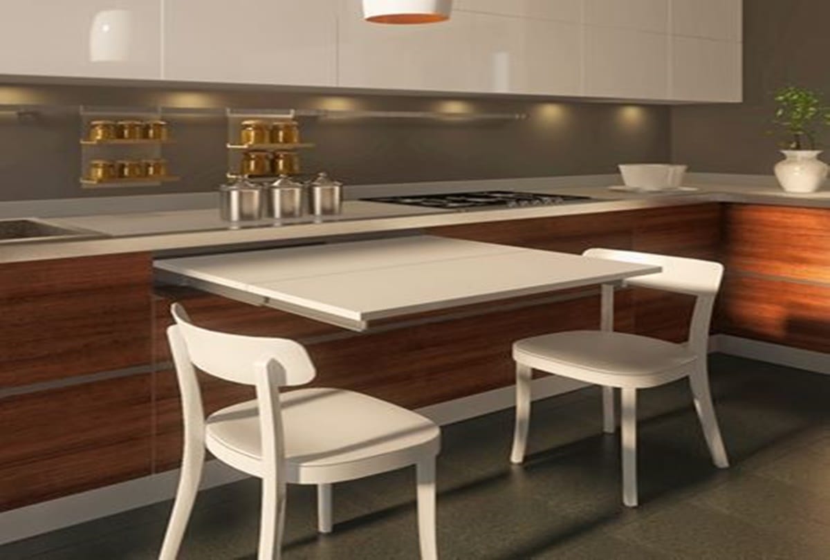 how to make a small kitchen look larger
