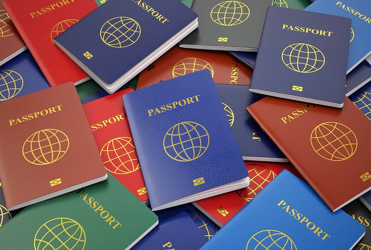 Passport available in two colors, last page will empty, no long address proof