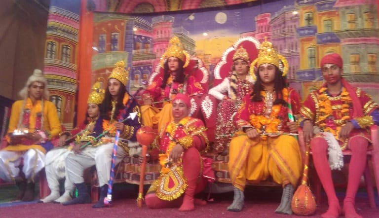 Ramlila with Rajyabhishek and Bhandare fulfilled