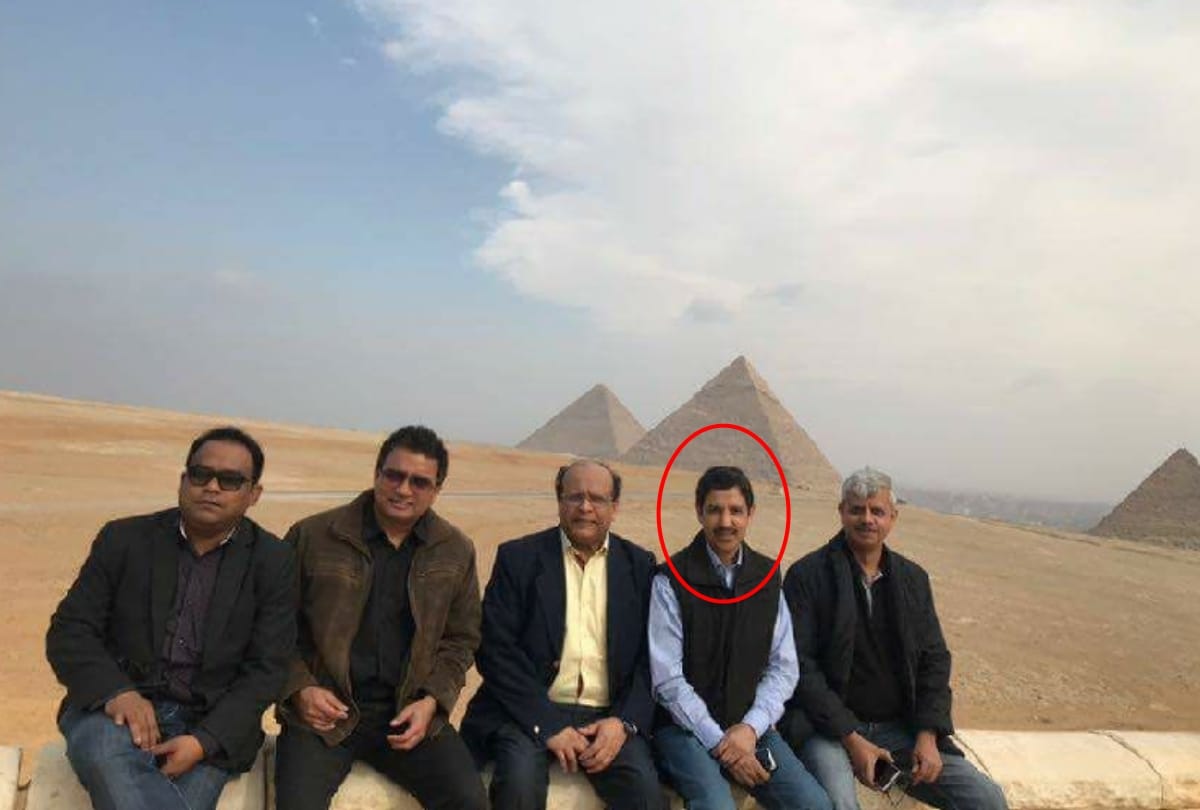 rml hospital doctor visit egypt by telling a lie to hospital, fb revealed all his false