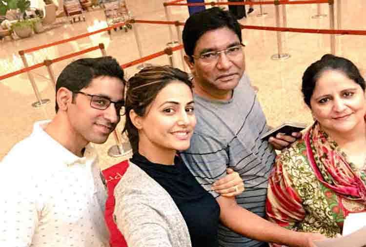 bigg boss 11 hina khan father important statement before finale opens about a big secret
