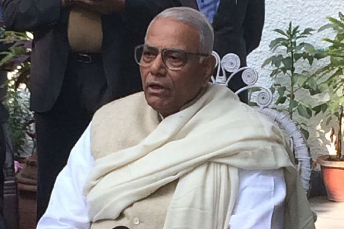 Yashwant Sinha Said, SC Not in Order, Democracy Under Threat