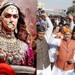 padmavat : protest in noida