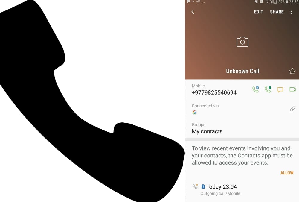 wasim rizvi recived call from nepal mobile number, here is the transcription