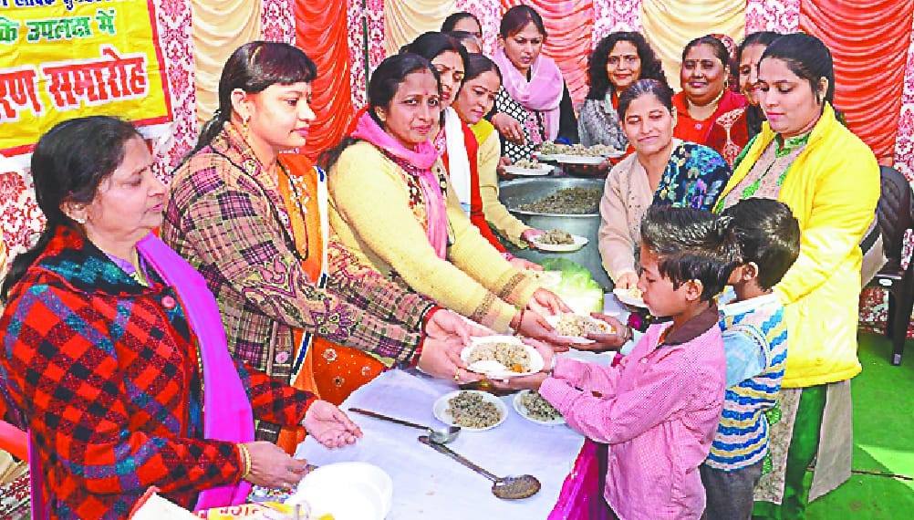 Makar Sankranti was devoutly celebrated