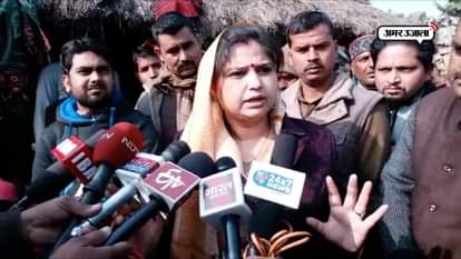 BJP MP PRIYANKA RAWAT GIVES STATEMENT ON BARABANKI ILLEGAL LIQUOR DEATH CASE