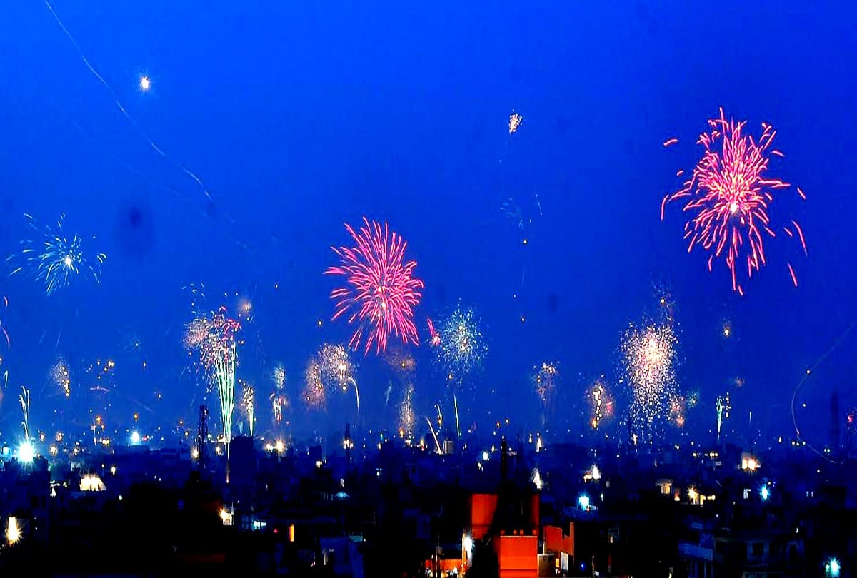 Makar sankranti celebrated as a diwali celebration in jaipur rajasthan