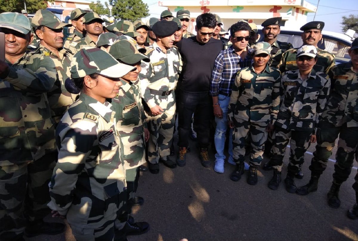 Film Aiyaary team arrived at india border in rajasthan