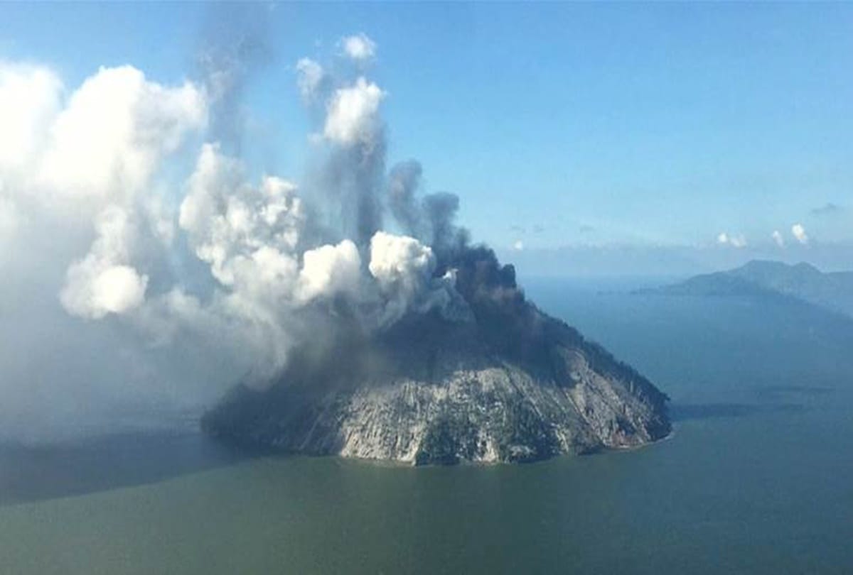 After the volcanic eruption, Japan avoided avalanches