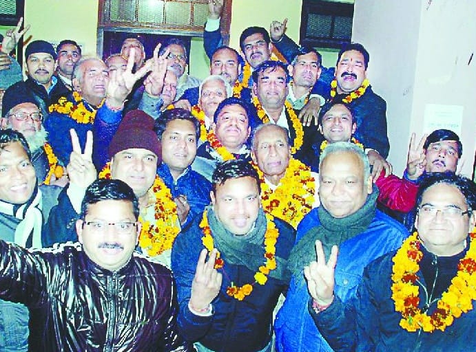 Vinay Chauhan elected president of the Collectorate Bar Union