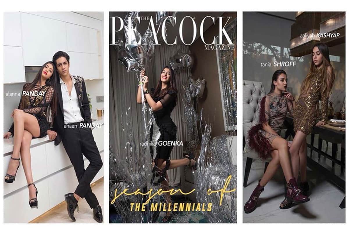 Aahan Panday Alanna Panday Aaliyah Kashyap photoshoot viral on social media