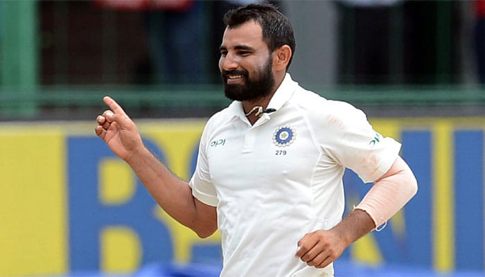 mohammed shami picked up hundred wicket in his test career