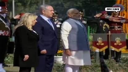 Teen Murti Chowk renamed after Israeli city Haifa.  Teen Murti Haifa Chowk