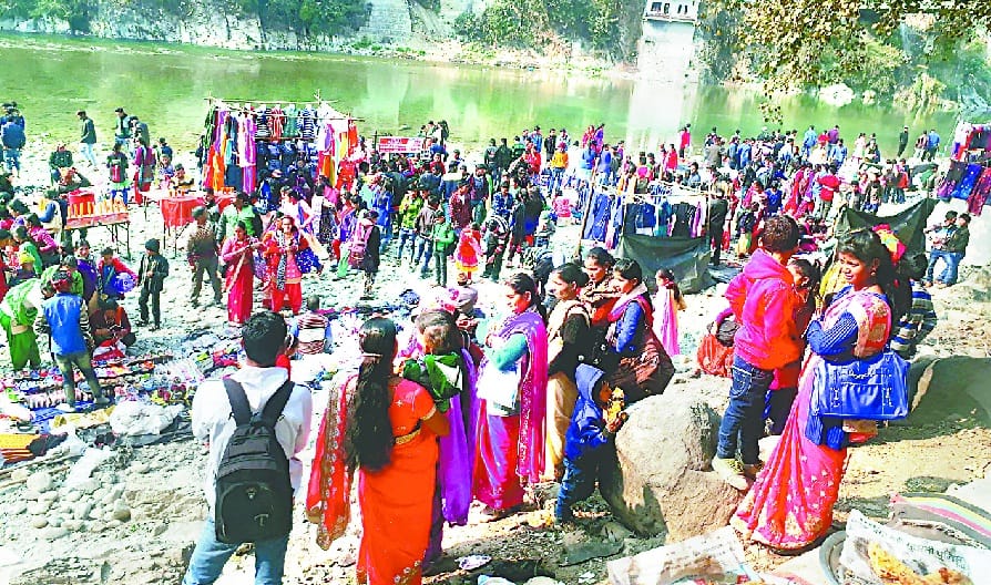 Fair in Bina Mahadev Temple
