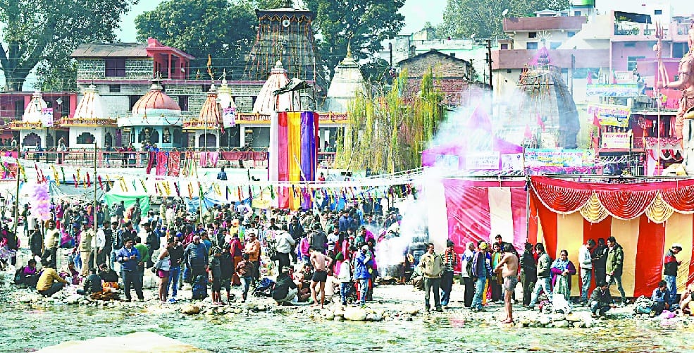 Great blessings in the Baganath temple