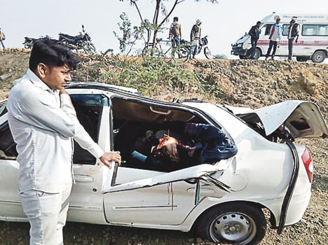 Unkempt Indico Car Reversed, Youth's Death
