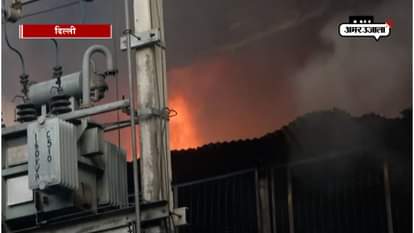 Fire broke out in a plastic factory, four injured