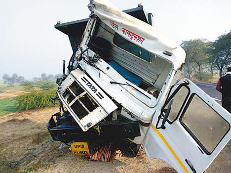 Truck and dumpers, cleaner death