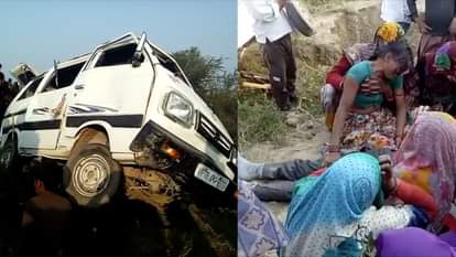 TWO DIED AND TWO BADLY INJURED IN ROAD ACCIDENT AT HAMIRPUR