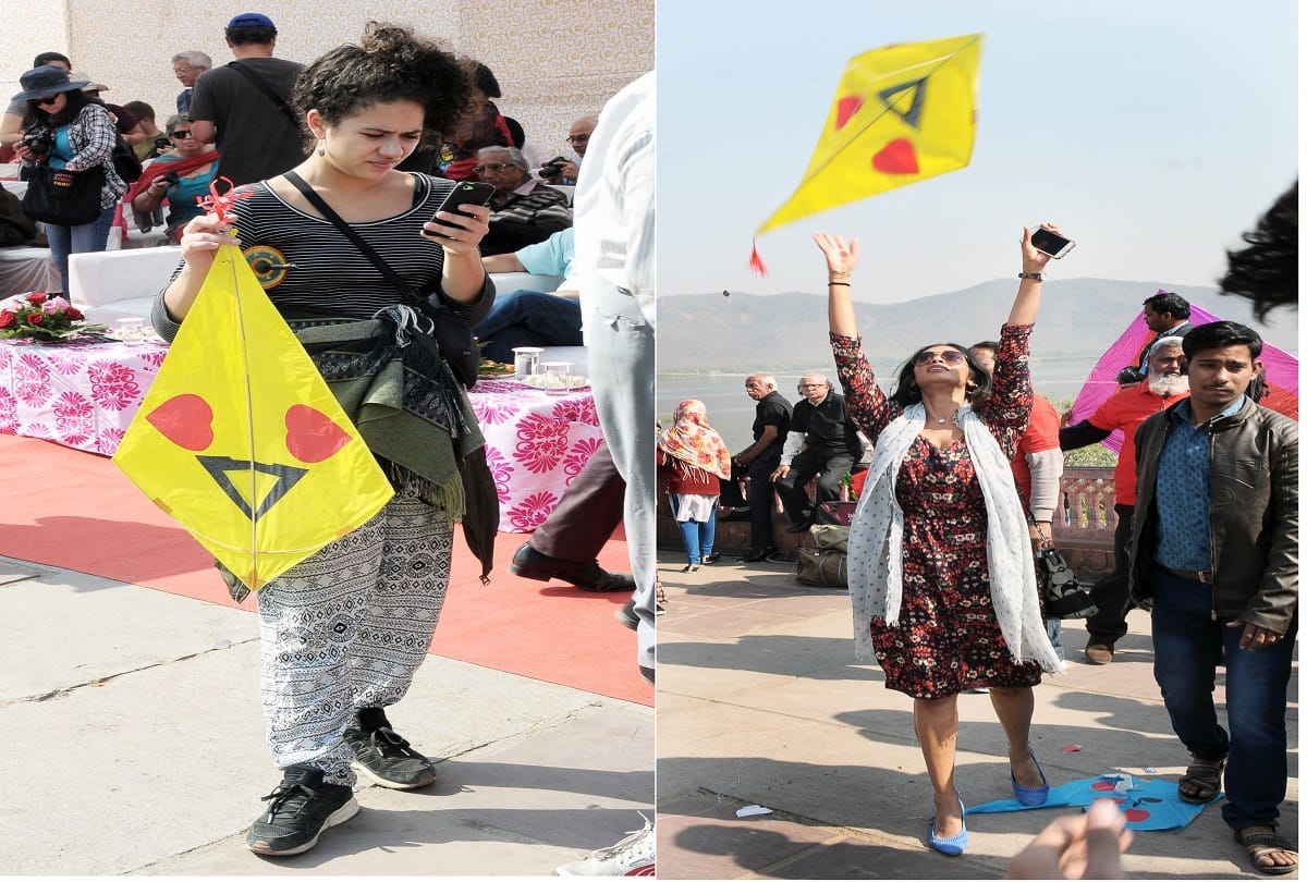 makar sankranti 2018 foreigners enjoyed jaipur-s kite festival 