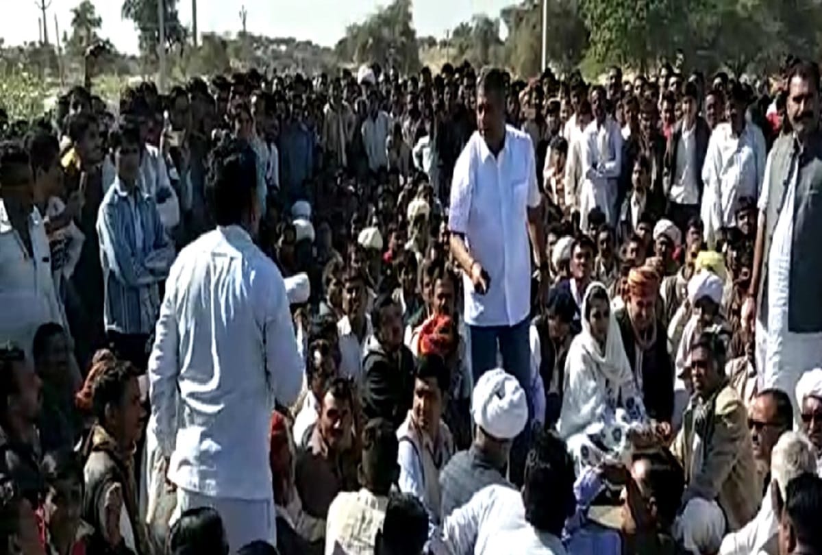 Jat community protest against the murder in jodhpur rajasthan
