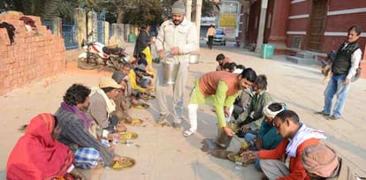 Khichdi celebration in kashi vishwanath temple